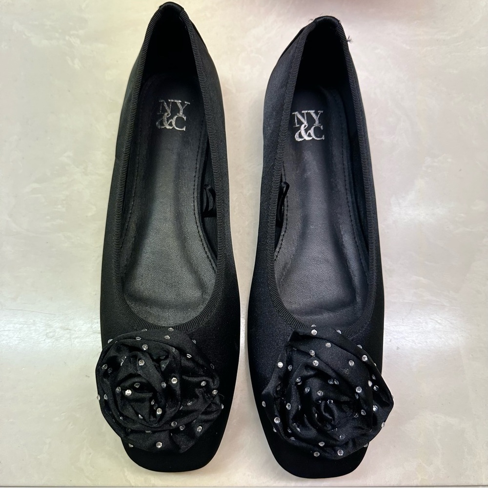 NY&C New York Company Ballet Flats Shoes Size 10 New